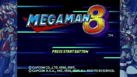 Mega Man 8 Saturn Opening And Intro Stage Youtube