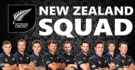 Nz New Zealand World Cup Squad Team Players Playing Free