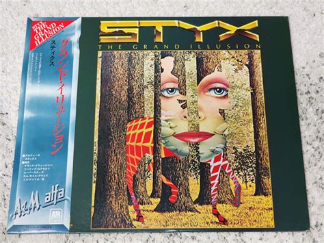 Styx The Grand Illusion Vinyl Photo Metal Kingdom