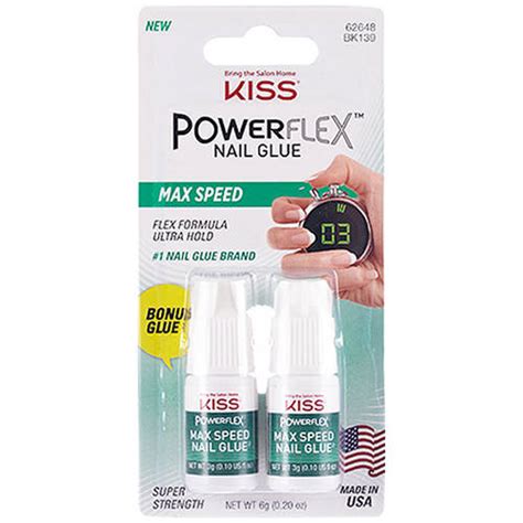 Kiss Powerflex Pink Instant Nail Glue