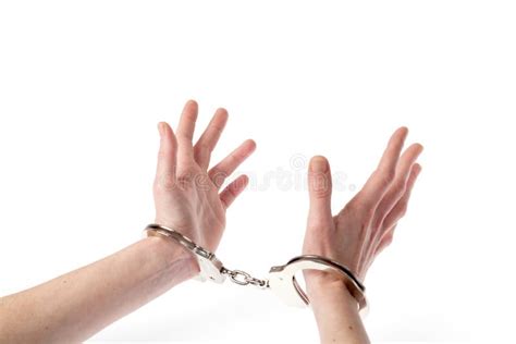 Hands In Handcuffs Royalty Free Stock Photos Image 32915138