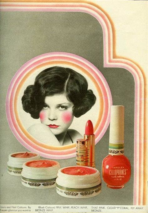 vintage makeup ads retro makeup vintage nails vintage beauty vintage fashion sixties makeup