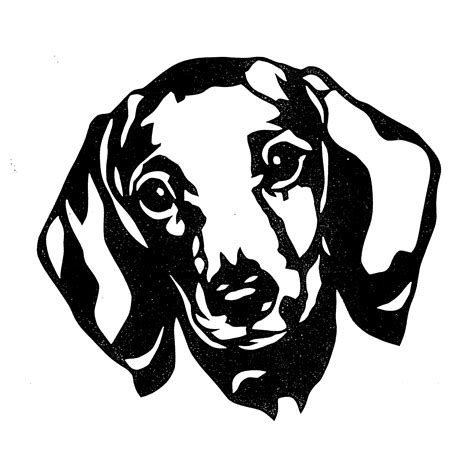 Pin By Trine Nielsen On Papirklip Dog Stencil Animal Drawings