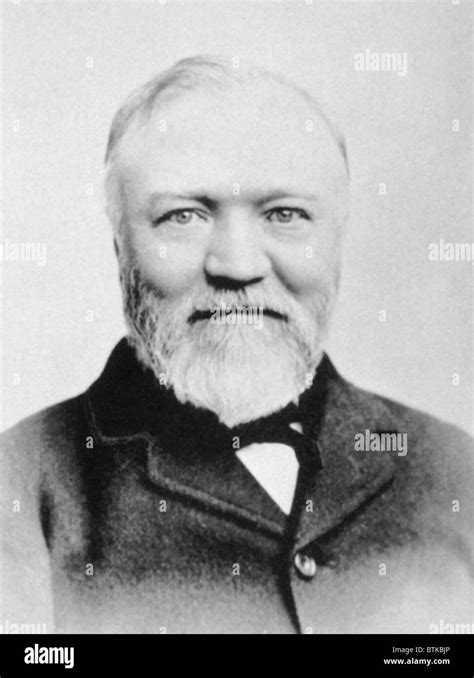 Andrew Carnegie 1835 1919 Stock Photo Alamy