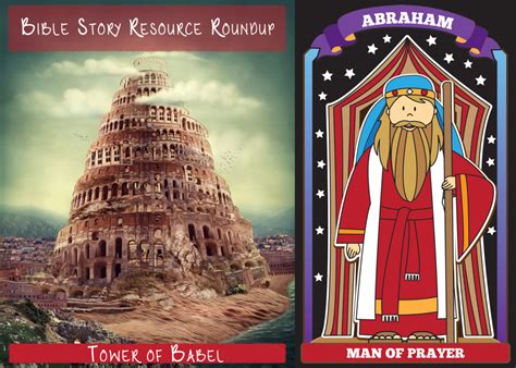 Bible Story Resource Roundup Tower Of Babel Abraham Christian