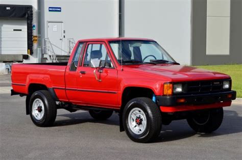 1985 Toyota Pickup Xtra Cab 4x4 Tacoma Hilux 22re Low Miles Trd 22r