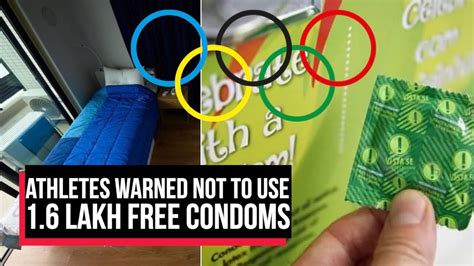 Tokyo Olympics Athletes Warned Not To Use 160000 Free Condoms