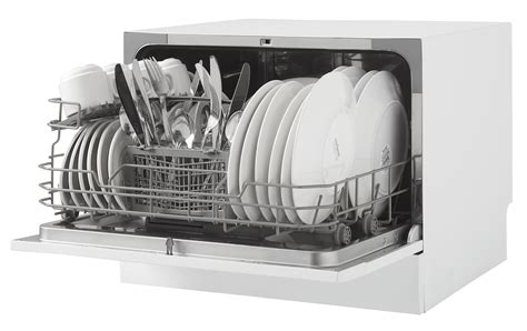 Danby 6 Place Setting Countertop Dishwasher In White Ddw621wdb