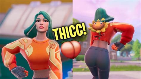 The Hottest Fortnite Skins Thick Edition 😍 Youtube