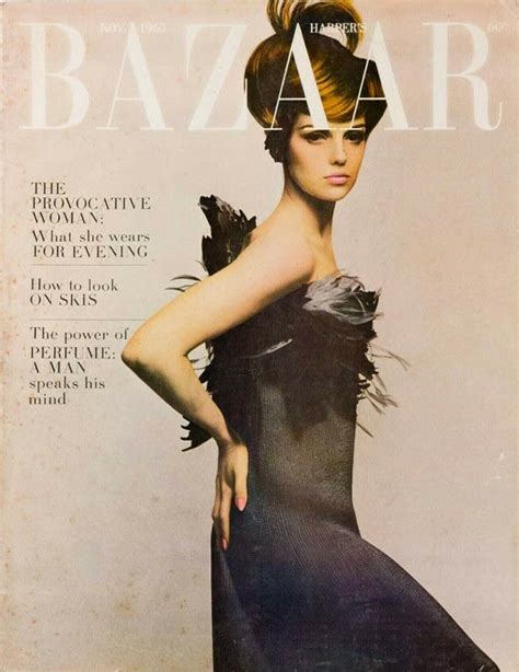 Harpers Bazaar November 1963 The Provocative Woman What She