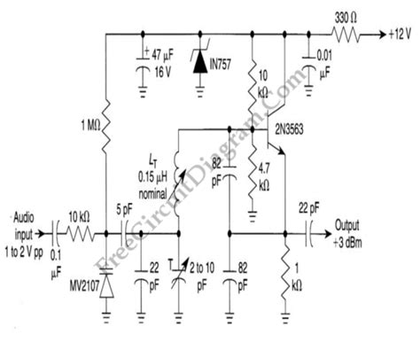 Frequency Modulated Oscillator For Fm Transmitter