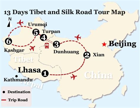 13 Days Tibet And Silk Road Tour From Xian