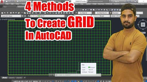 Draw Automatic Grid In Autocad Using Lisp Discover 4 Different