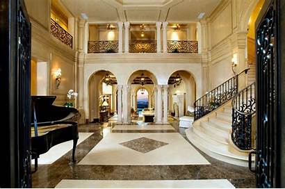 Luxury Mansion Foyer Staircase Foyers Interior Homes