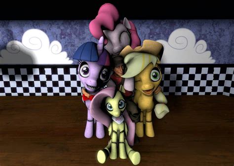 My Little Pony Fnaf Aka Five Nights At Pinkies By Markdixon187 On
