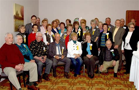 58 Class Photo 50th Reunion Front Row Left To Right Ri Flickr
