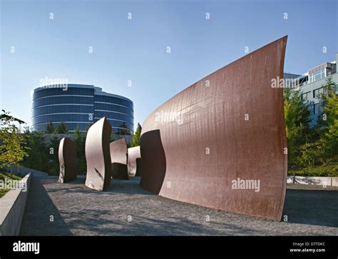 Wake Richard Serra Olympic Sculpture Hi Res Stock Photography And