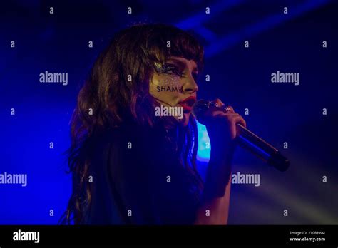 glasgow scotland 5th oct 2023 lauren mayberry on stage during the first show of her first