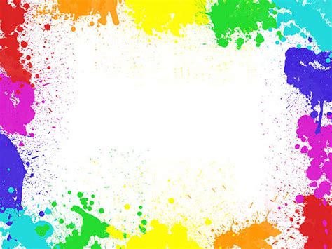 Best Paint Splatter Border Stock Photos Pictures And Royalty Free Images