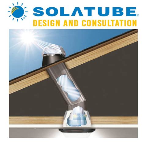 Solatube 14″ 290ds Solar Tube Skylight Kit Solar Tube Lighting Solar