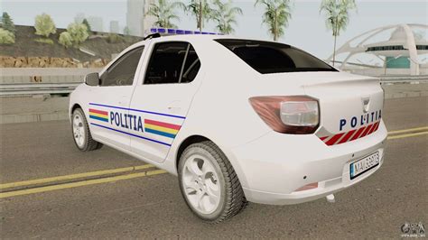 Dacia Logan 2 2016 Politia Romana Para Gta San Andreas