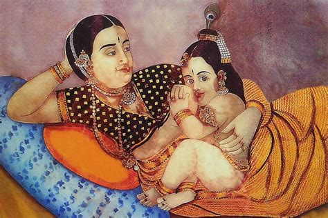 Yashoda Feeding Krishna Tanjore Painting Krishna Krishna Pictures