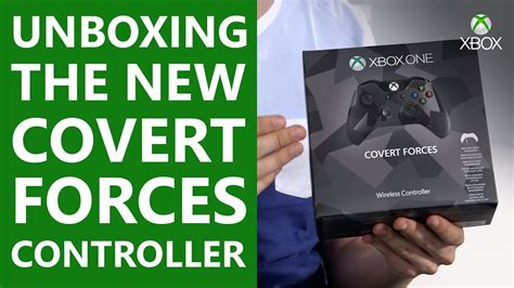 Special Edition Covert Forces Wireless Controller Unboxing Xbox One