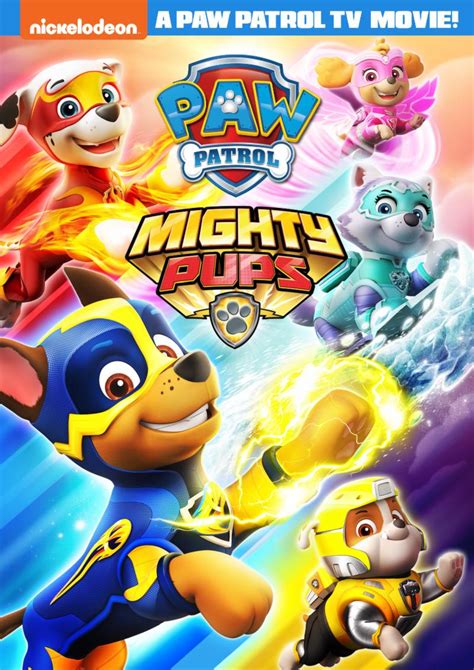 Paw Patrol Mighty Pups Available On Dvd On September 11 Only At