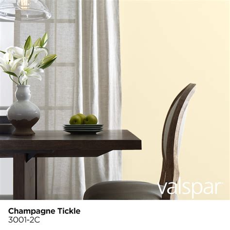Valspar Reserve Satin Champagne Tickle 3001 2c Latex Interior Paint