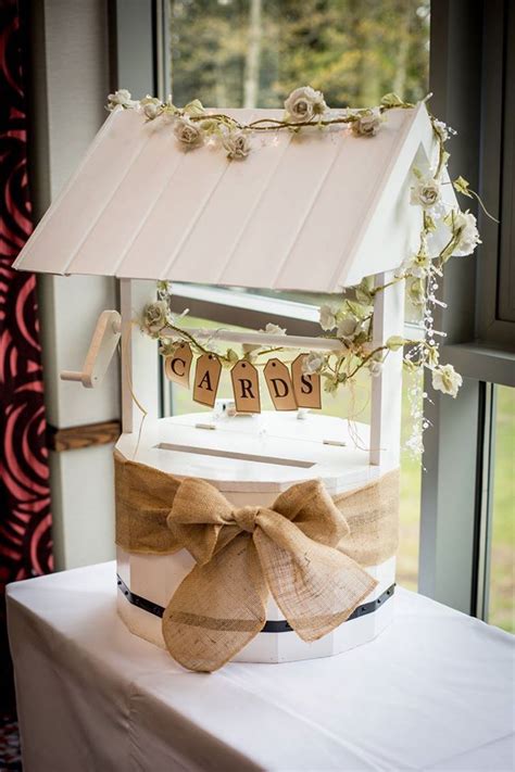 Wishing Well Diy Wedding Post Box Wishing Well Wedding Wedding Post Box