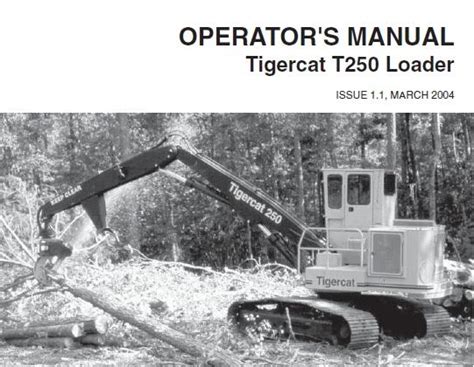 Tigercat T Loader Operators Manual Service Repair Manuals Pdf