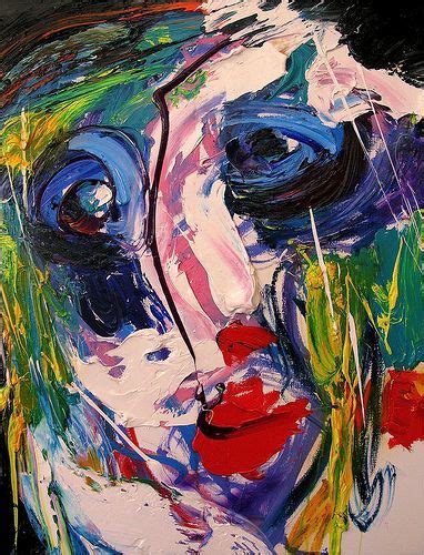 Eloïse Portrait Art Abstract Painting Contemporary Paintings