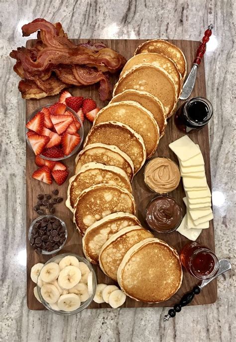 Pancake Board The Bakermama Breakfast Waffles Food Pancakes And