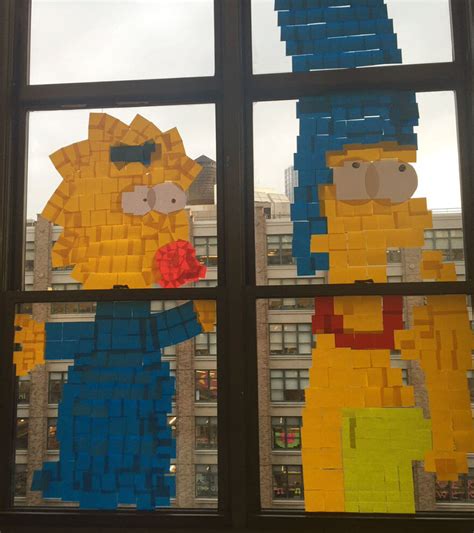 34 Post It Note Art Pictures Proving We All Waste So Much