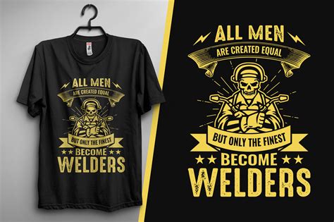 Welder T Shirt Or Poster Design Graphic By Suburban · Creative Fabrica