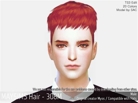 May Sims May 96m Hair Retextured Sims 4 Hairs 503