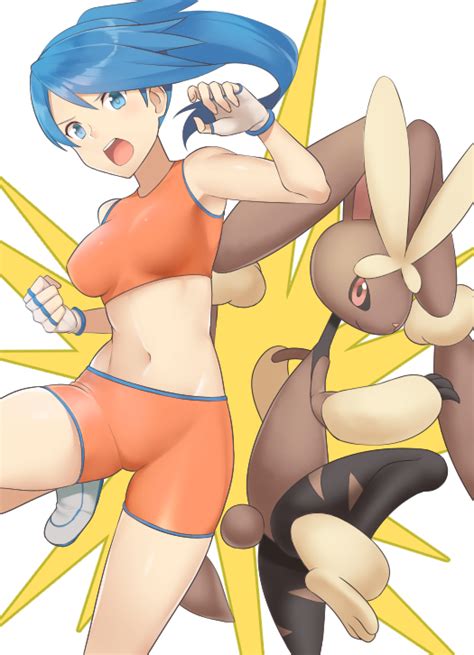 Tsuchifumazu Battle Girl Pokemon Lopunny Mega Lopunny Creatures