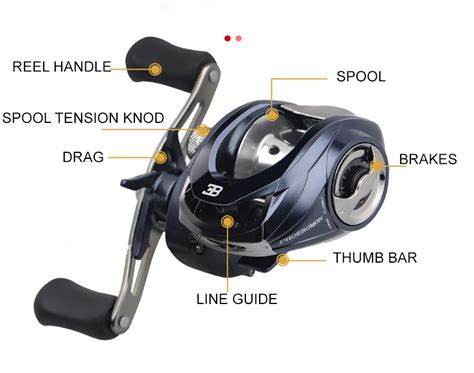All Parts Of A Baitcaster Reel Components Baitcasting Reel Explained