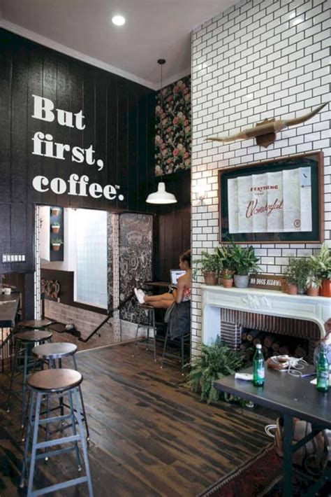 Desain Interior Cafe Mini Nuansa Alam Desainid