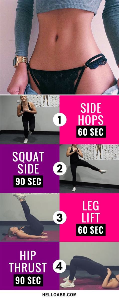 These 4 Exercises Gives You A Smaller Waistline And Bigger Hips Fast