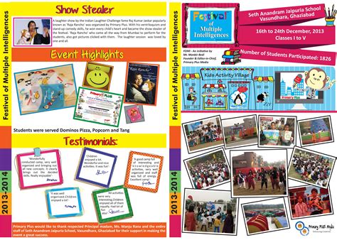 Brochure For Fomi Activity Village Dominos Pizza Magazines For Kids