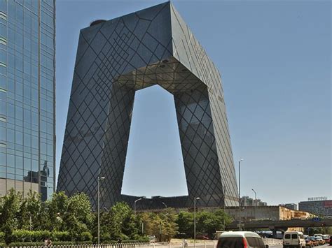 The Headquarters Of China Central Television In Beijing Has Been Completed