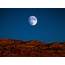Desktop Wallpaper Full Moon Night Nature Hd Image Picture 