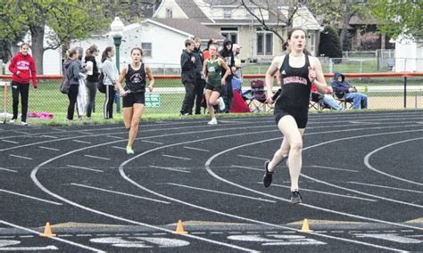 Versailles Girls Track Team Competes At Division Ii District Tournament