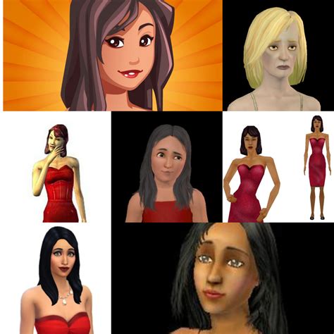 Sims 2 Bella Goth Painting