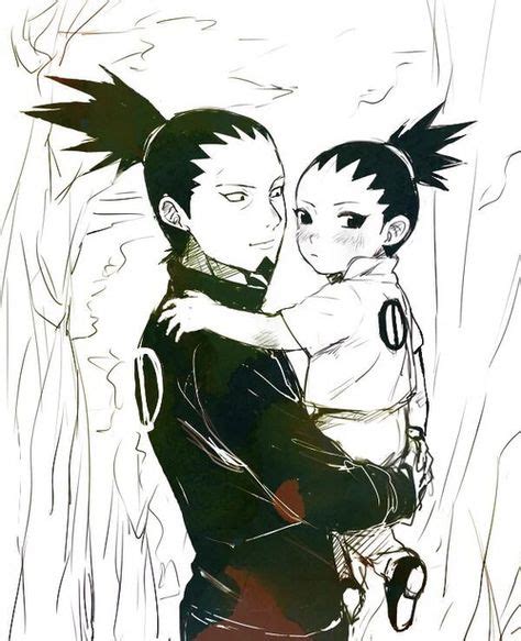 Shikamaru And His Son Naruto Shikamaru Anime Naruto Shikamaru And