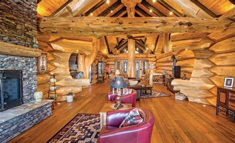 Beautiful Log Home Design With Great Interior Log Homes Lifestyle