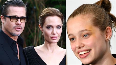 Angelina Jolie è Scontro Con La Figlia Shiloh Lei Tifa Brad Pitt E Scappa Di Casa