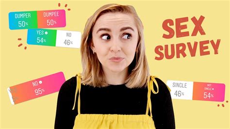 Sex Survey 2020 Results 💕 Hannah Witton Youtube