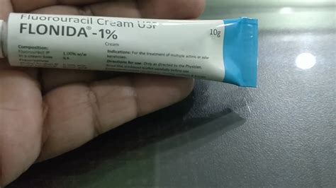Flonida Fluorouracil Cream Usp 10 G Treatment Derma At Rs 102tube
